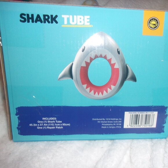 High Five Shark Tube Pool inner tube New in box - Picture 2 of 3
